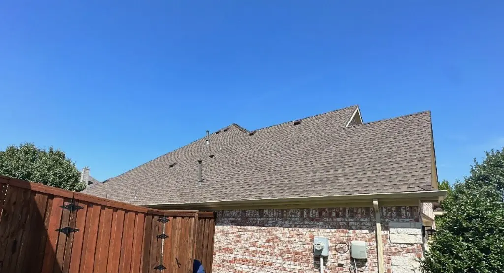 Completed roof replacement project in Apple Valley